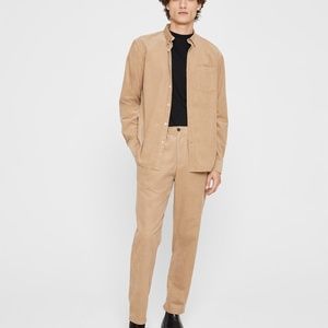 Elasticated Corduroy Pant - New With Tags - NEVER WORN - Tan